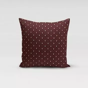 КРАСИВАЯ ЖИЗНЬ. Чехол на подушку Любители арт-деко ретро красный черный золотой размер 70x70см (ВxШ) 70x70см (ВxШ) размер Schner-Leben