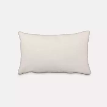 КРАСИВАЯ ЖИЗНЬ. Чехол на подушку с рельефной вафельной коробкой, однотонный, цвета экрю, размер 60x80см (ВxШ) Размер 60x80см (ВxШ) Schner-Leben