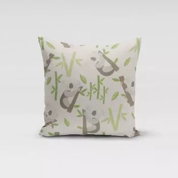 КРАСИВАЯ ЖИЗНЬ. Чехол на подушку шерстяной белый с мишками коалы разные размеры размер 80х80см (ВхШ) размер 80х80см (ВхШ) Schner-Leben