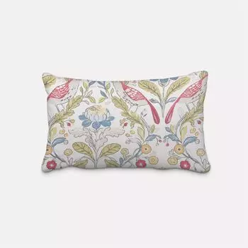 КРАСИВАЯ ЖИЗНЬ. Чехол на подушку STUDIO G цветы птица белый разноцветный размер 60x80см (ВxШ) размер 60x80см (ВxШ) Schner-Leben