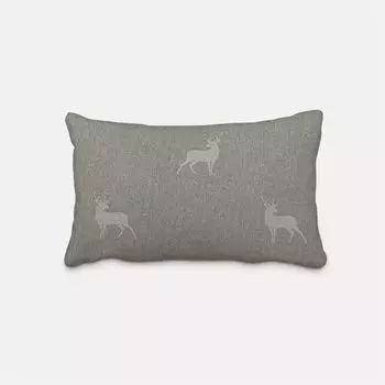 КРАСИВАЯ ЖИЗНЬ. Чехол на подушку светлый олень бежевый коричневый бирюзовый размер 60х80см (ВхШ) размер 60х80см (ВхШ) Schner-Leben