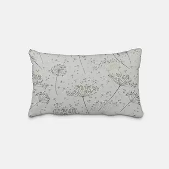 КРАСИВАЯ ЖИЗНЬ. Чехол на подушку жаккардовый цветок белый зеленый разные размеры размер 60х80см (ВхШ) размер 60х80см (ВхШ) Schner-Leben