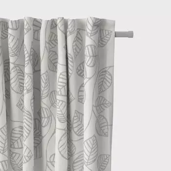 КРАСИВАЯ ЖИЗНЬ. Гардина с дымчатой петлевой лентой Зодиак 245см или желаемая длина Schner-Leben, бежевый