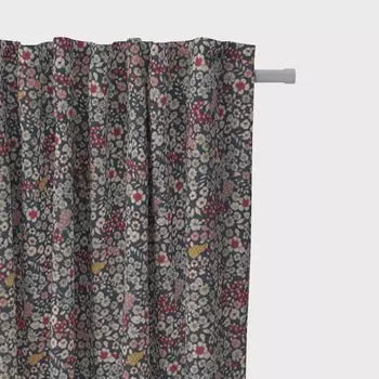 КРАСИВАЯ ЖИЗНЬ. Штора Blossom Dream цветы синий розовый желтый 245см подвесные люверсы Schner-Leben