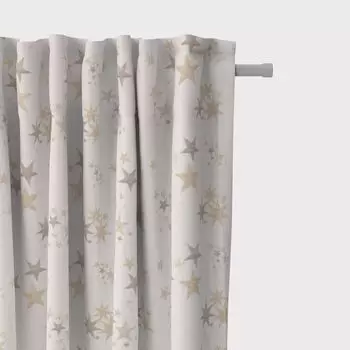 КРАСИВАЯ ЖИЗНЬ. Штора с тиснением бархатные листья цветы коричневая 245см подвесная присборенная петлевая лента Schner-Leben, бежевый