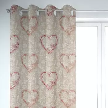 КРАСИВАЯ ЖИЗНЬ. Штора сотовая, шестигранная, абрикосовая, золотистая, металлик, 245см, подвесная, с копченой петлевой лентой Schner-Leben, бежевый