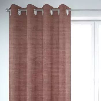 КРАСИВАЯ ЖИЗНЬ. Занавеска в виде листьев, скелета из листьев, натуральное зеленое золото, металлические подвесные люверсы Schner-Leben, розовый