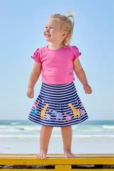 Красивая футболка Jojo Maman Bb, розовый