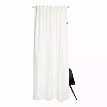 Красивая гостиная штора со скрытой петлей на ленте Solo цвет кремовый размер 130х300см Schner Wohnen Kollektion, бежевый