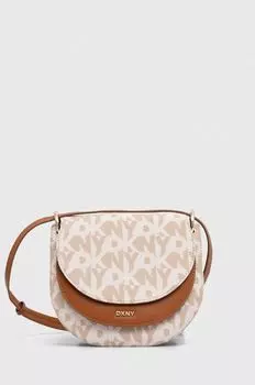 Красивая сумочка DKNY, бежевый