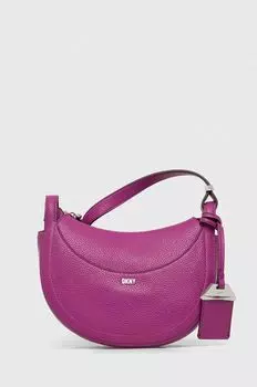 Красивая сумочка DKNY, фиолетовый