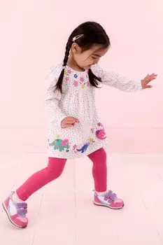 Красивая туника с аппликацией Jojo Maman Bb, бежевый