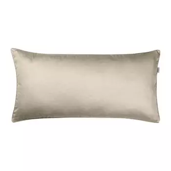 Красивая живая атласная наволочка индивидуально чистого песочного цвета размером 40х80см Schner Wohnen Kollektion