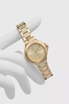 Красивые часы DKNY, золотой