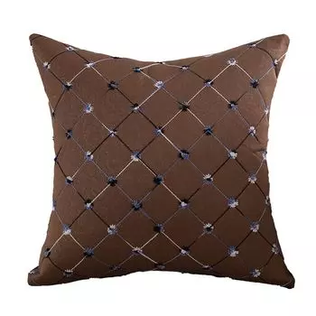 Красивый чехол на подушку с узором Babysbreath. Хорошо сплетенный красочный чехол на подушку из полиэстера для вечеринок с кофе Stuttg