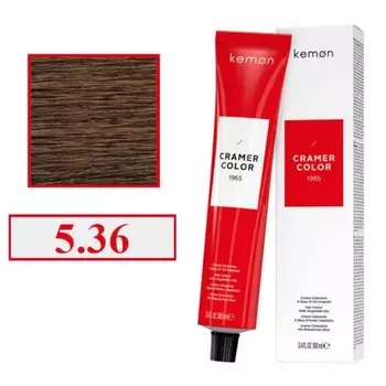 Краска Cramer Color 5.36 100мл, Kemon