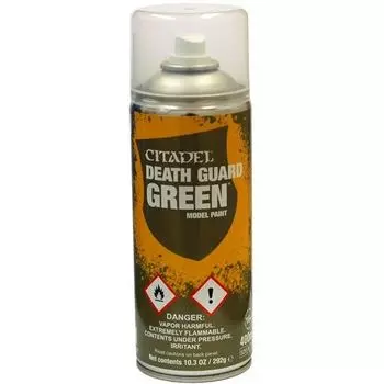 Краска для фигурок Citadel Death Guard Green Spray Games Workshop
