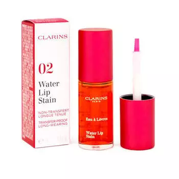 Краска для губ вода 02 Water Orange, 7 мл Clarins, Water Lip Stain