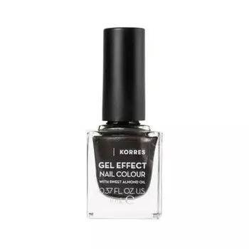 Краска для ногтей Korres Gel Effect 96 Moonstone Grey 11 мл Fotopharmacy