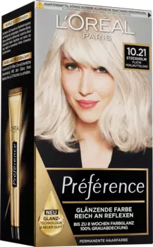 Краска для волос 10.21 Стокгольм светлый перламутровый блондин 1 штука L'Oreal