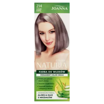 Краска для волос 214 пепельно-голубой, 1 упаковка. Joanna Naturia color, цвет 214 gobi popiel