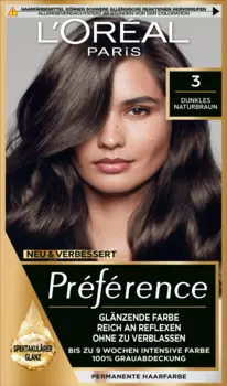 Краска для волос 3 Бразилиа Темно-коричневый натуральный 1 шт. L'Oreal