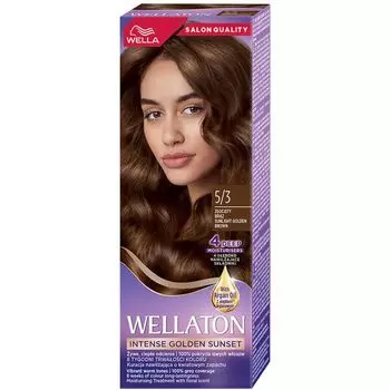 Краска для волос 5/3 золотисто-коричневый, 110 мл Wella Ton sunset hour, цвет 5/3 golden brown