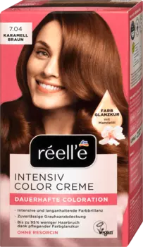 Краска для волос 7.04 карамельно-русый 1 шт. rell‘e