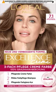 Краска для волос 7.1 средний пепельный блондин 1 шт. L'Oreal