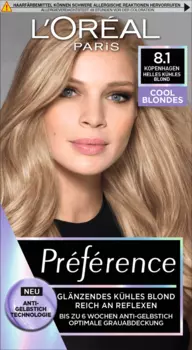 Краска для волос 8.1 Cool Blonde Copenhagen 1 шт. L'Oreal