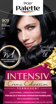 Краска для волос 909 сине-черный 1 шт. Poly Palette