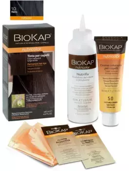 Краска для волос Biokap Nutricolor 1 Черная
