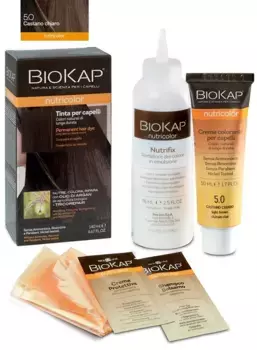 Краска для волос Biokap Nutricolor 5 Светло-русый