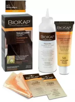 Краска для волос Biokap Nutricolor 6.0 Табачный блондин