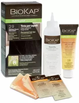Краска для волос Biokap Nutricolor Delicato 2.9 Шоколадно-коричневый