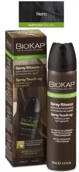 Краска для волос Biokap Nutricolor Spray Touch Up Black