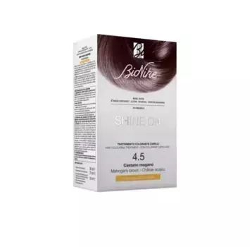 Краска для волос Bionike Shine On 4.5 Mahogany Brown