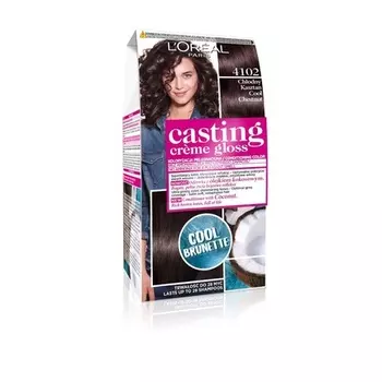 Краска для волос Casting Creme Gloss 4102 Холодный Каштан, L'Oreal