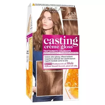 Краска для волос Casting Creme Gloss 713 Iced Tea Blonde без аммиака, L'Oreal