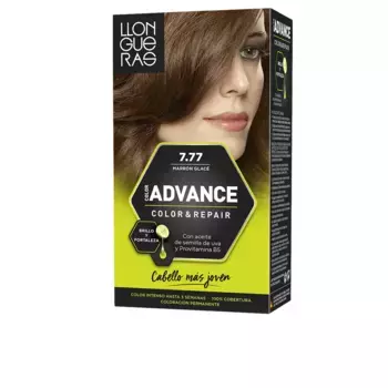 Краска для волос Color advance Llongueras, цвет 7,77-marrn glac, 1 шт.