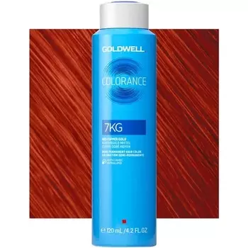 Краска для волос Colorance Warm Reds Medium Golden Copper 120 мл - банка 7 кг, Goldwell