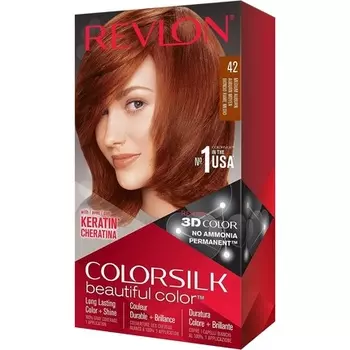 Краска для волос Colorsilk 42 Medium Auburn, Revlon