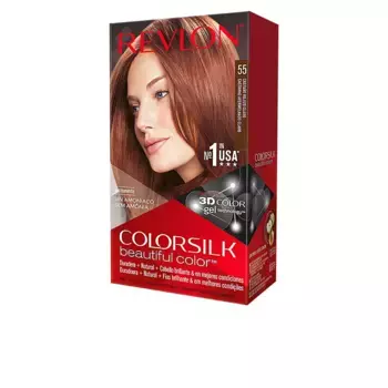 Краска для волос Colorsilk tinte Revlon Mass Market, цвет 55-rojizo claro, 1 шт.