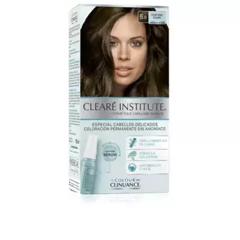 Краска для волос Colour clinuance cabellos delicados Clear Institute, цвет 5.0-castao claro, 1 шт.
