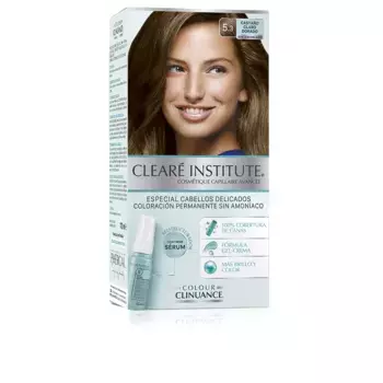 Краска для волос Colour clinuance cabellos delicados Clear Institute, цвет 5.3-castao claro dorado, 1 шт.