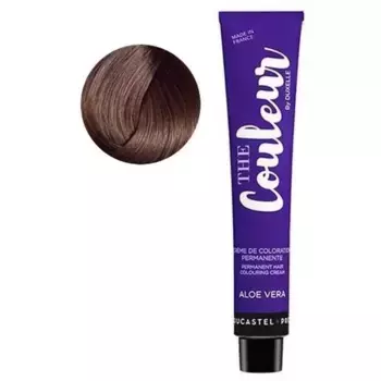 Краска для волос Couleur Tube Coloration 100 мл - 6.27 Темно-русый переливающийся коричневый Ducastel