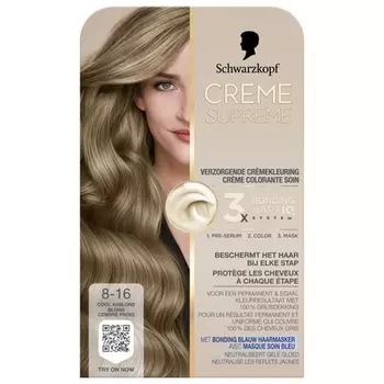 Краска для волос Creme Supreme 8-16 Schwarzkopf