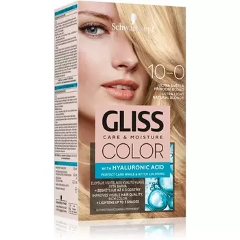 Краска для волос Gliss Color Care & Moisture 10-0 Ультра светлый натуральный блондин