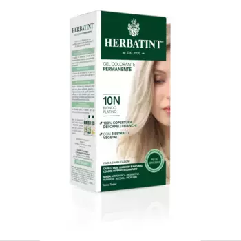 Краска для волос Herbatint Permanent Gel 10N Platinum Blonde 150 мл
