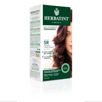 Краска для волос Herbatint Permanent Gel 5R Light Brown Auburn 150 мл
